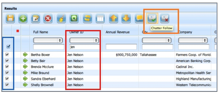 Salesforce MAss Actions Business Processes with the Configero Grid