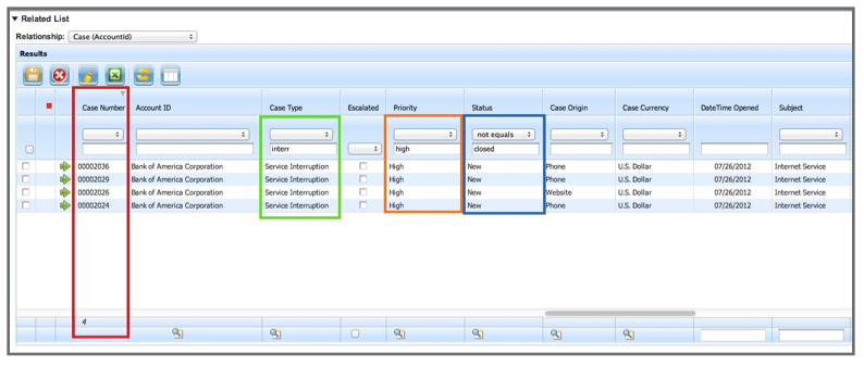 Salesforce Related Lists Filtering