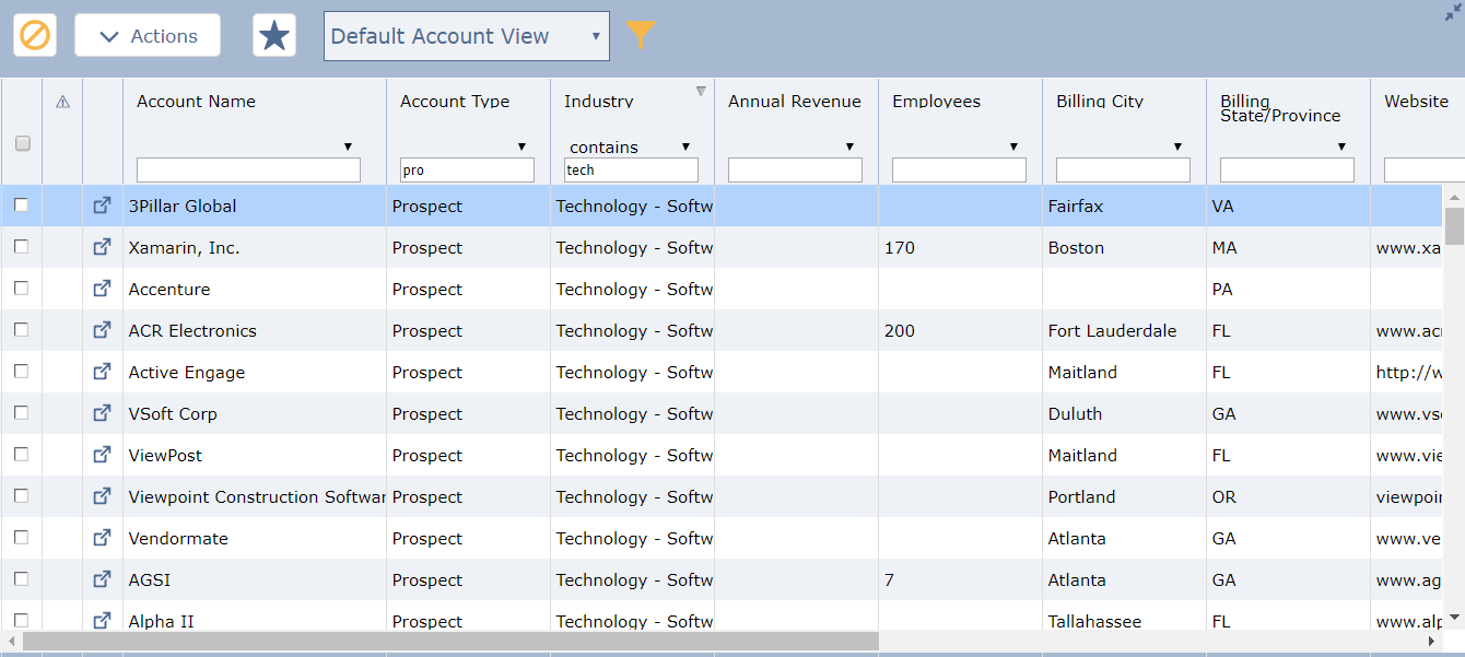 Grid for Salesforce Configero