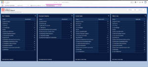 Service Cloud Daily Reporting View
